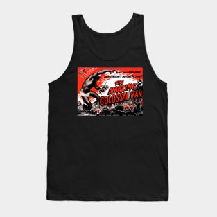 Classic Science Fiction Movie Poster - Amazing Colossal Man Tank Top